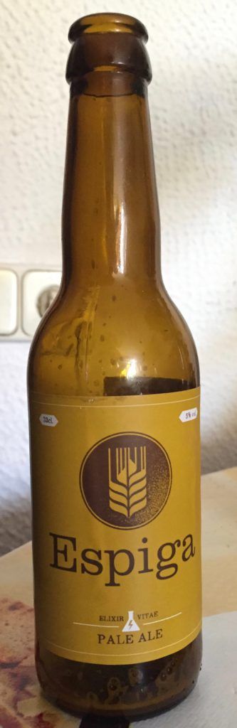 cerveza artesanal espiga pale ale