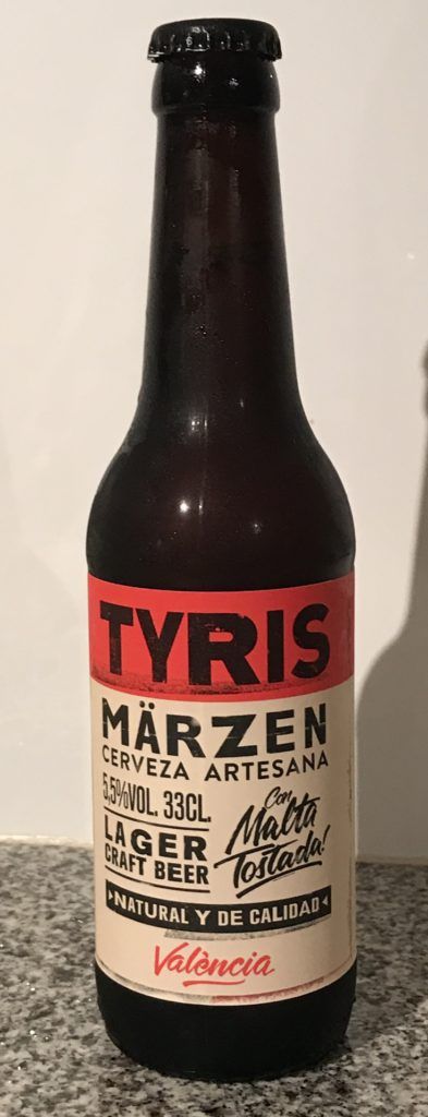 cerveza artesana tyris marzen