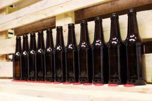 botellas cerveza foto